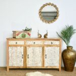 Aarambh Heritage hand Carved Sideboard 150cm