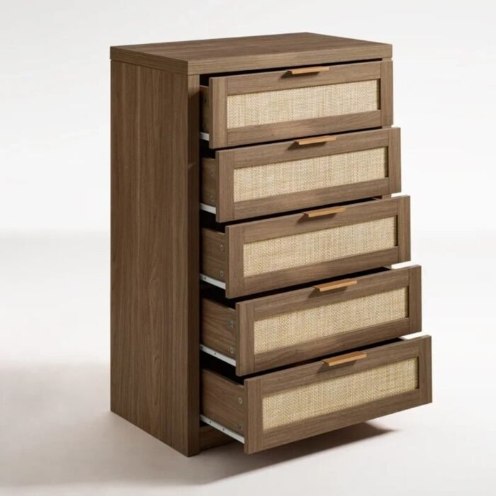 Aaranya 26.4" W 5 - Drawer Dresser - Image 3