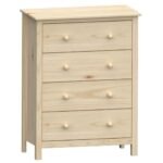Tattva Essence 4 Drawer 30" Solid Wood - Bedroom, closet or living room by - Image 4