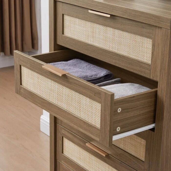 Aaranya 26.4" W 5 - Drawer Dresser - Image 10
