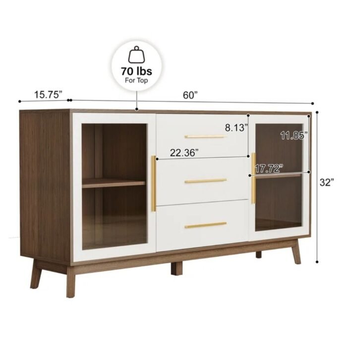 Tarang Edge 60'' Sideboard - Image 6