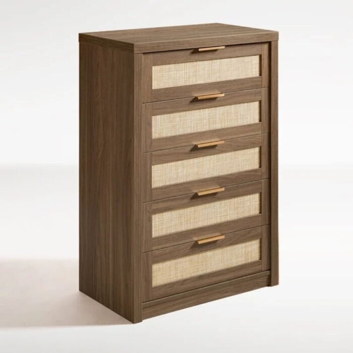 Aaranya 26.4" W 5 - Drawer Dresser - Image 8