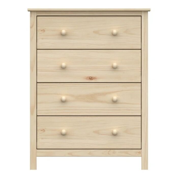 Tattva Essence 4 Drawer 30" Solid Wood - Bedroom, closet or living room by - Image 8