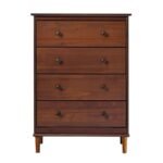 RaagaWood Solid Wood 4-Drawer Dresser - Image 5