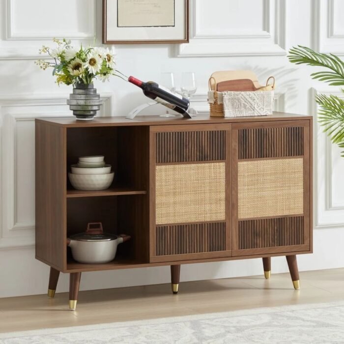 Kanika Curve 47.24'' Wide 3 Drawer Sideboard - Image 6