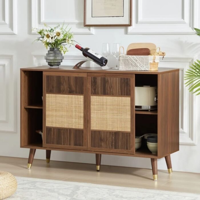 Kanika Curve 47.24'' Wide 3 Drawer Sideboard - Image 5