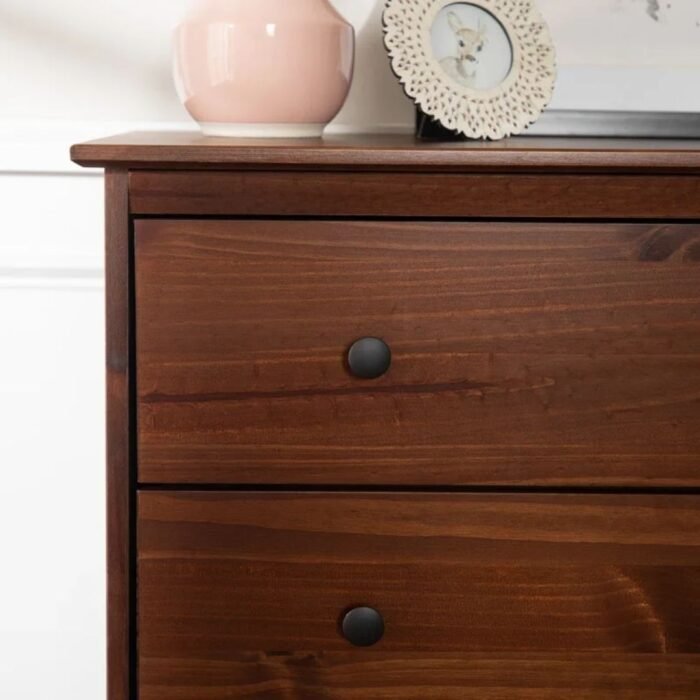 RaagaWood Solid Wood 4-Drawer Dresser - Image 15