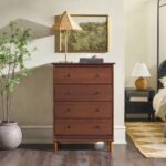 RaagaWood Solid Wood 4-Drawer Dresser