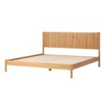 NatureNest King Upholstered Wingback Bed - Image 3