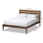 RANGYA Solid Wood Slat Bed - Image 4