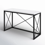 Dwaarika – N 48'' Marble Top Console Table - Image 4