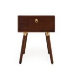 Nook Solid Wood Bedside Table With 1 Drawer - Image 5