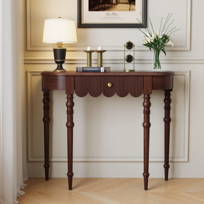 Shringar Solid Wood Console Table - Image 1