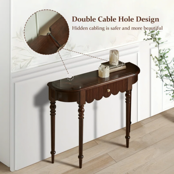 Shringar Solid Wood Console Table - Image 3