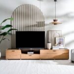 Premium TV Unit for Up to 80 Inches – Natural Grey Finish