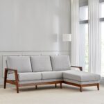 2-Seater Sofa with Left Lounge - Grey - Image 3