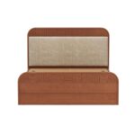 Queen Storage with Upholstery Solid Wood Bed - Image 6