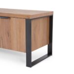 Modern TV Unit for Up to 55 Inches – Light Brown & Black - Image 6