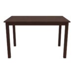 4 Seater sheesham wood Dining Set (With Cushion - Omega Pearl) - Image 9