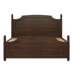 Queen Storage Teak Wood Bed - Dark Burma Teak - Image 4