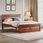 Queen Solid wood bed without storage