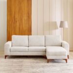 Fabric 3-Seater Sofa with Right Chaise