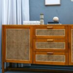 Industrial Style Large Mango Wood Sideboard TV Unit - Image 3