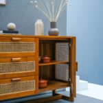 Industrial Style Large Mango Wood Sideboard TV Unit - Image 5
