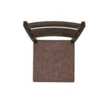 Dining Set 1+6 (Rubberwood, Dark Cappuccino Finish) - Image 5