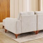 Fabric 3-Seater Sofa with Right Chaise - Image 2