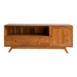 Teak Wood & Rattan Cabinets and Sideboard - Image 7