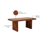Sheesham 6 Seater Dining Set - Image 6