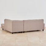 Fabric 3-Seater Right Corner Sofa with Chaise - Beige - Image 5