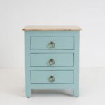 Wooden Bedside Table - Silt Green - Image 5