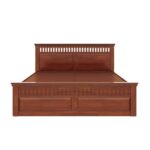 Queen Solid wood bed without storage - Image 4