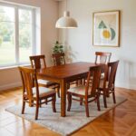 Sheesham Wood 6 Seater Table with Chairs