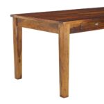 Sheesham Wood 6 Seater Table with Chairs - Image 4