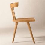 Natural Wood Dining Chair - Image 4