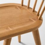 Natural Wood Dining Chair - Image 6