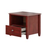 Teak wood Bedside Table - Ambrosia Teak - Image 6