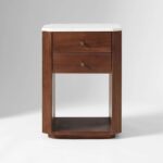 Modern Solid Wood Bedside Table - Image 4