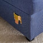 Fabric 3-Seater Left Corner Sofa with Chaise - Blue - Image 2