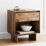 Wood Bedroom Bedside Small Table