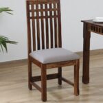 Sheesham Wood Dining Chairs in Teak Finish