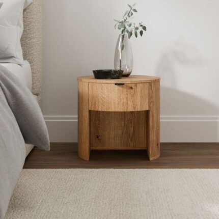 Modern Round Bedside Table