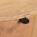 Modern Round Bedside Table - Image 5