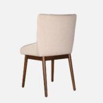 Solid Wood Dining Chair in Walnut Colour - Image 3