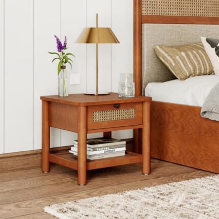 Solid Wood Side Table