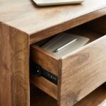 Wood Bedroom Bedside Small Table - Image 4