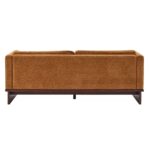 Upholstered 3 Seater Sofa Couch with Solid Wood Base - Image 3